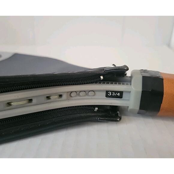 AMF Head Master Racketball Racquet Metal Frame Brown 3 3/4 Grip w/Head Cover - Picture 4 of 15